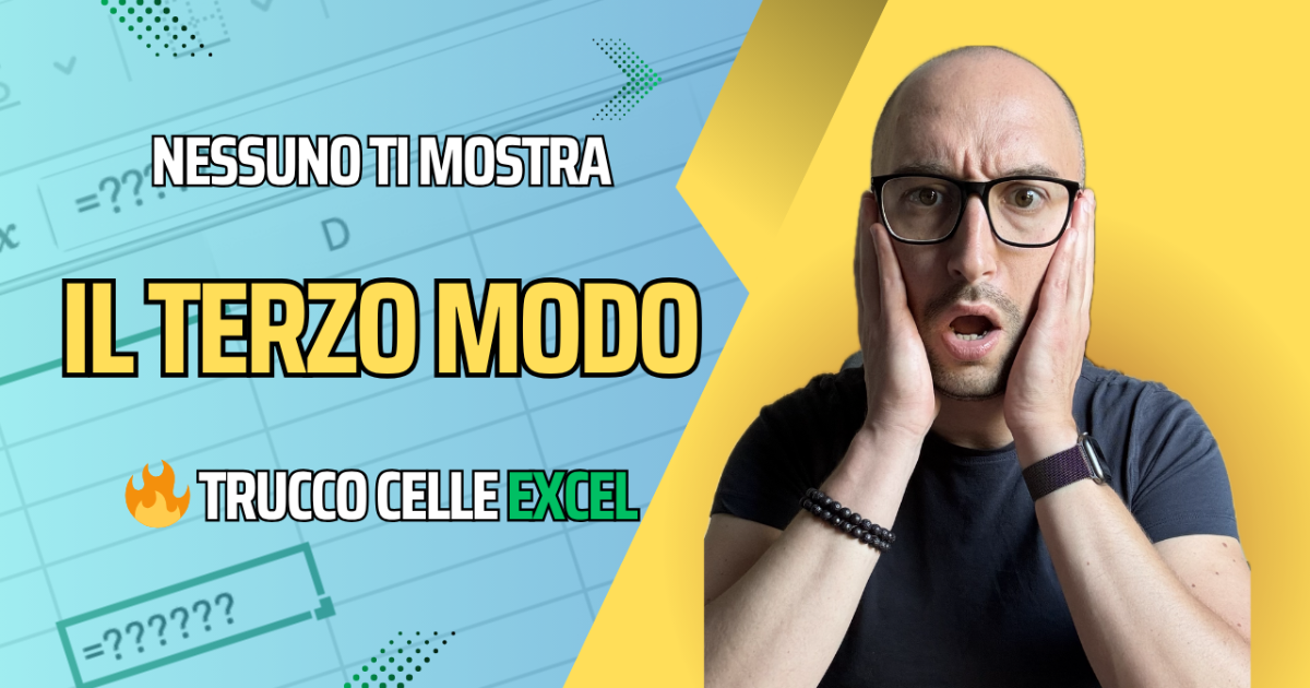 Excel non è solo tabelle: scopri i 3 modi per usare le celle come un vero professionista